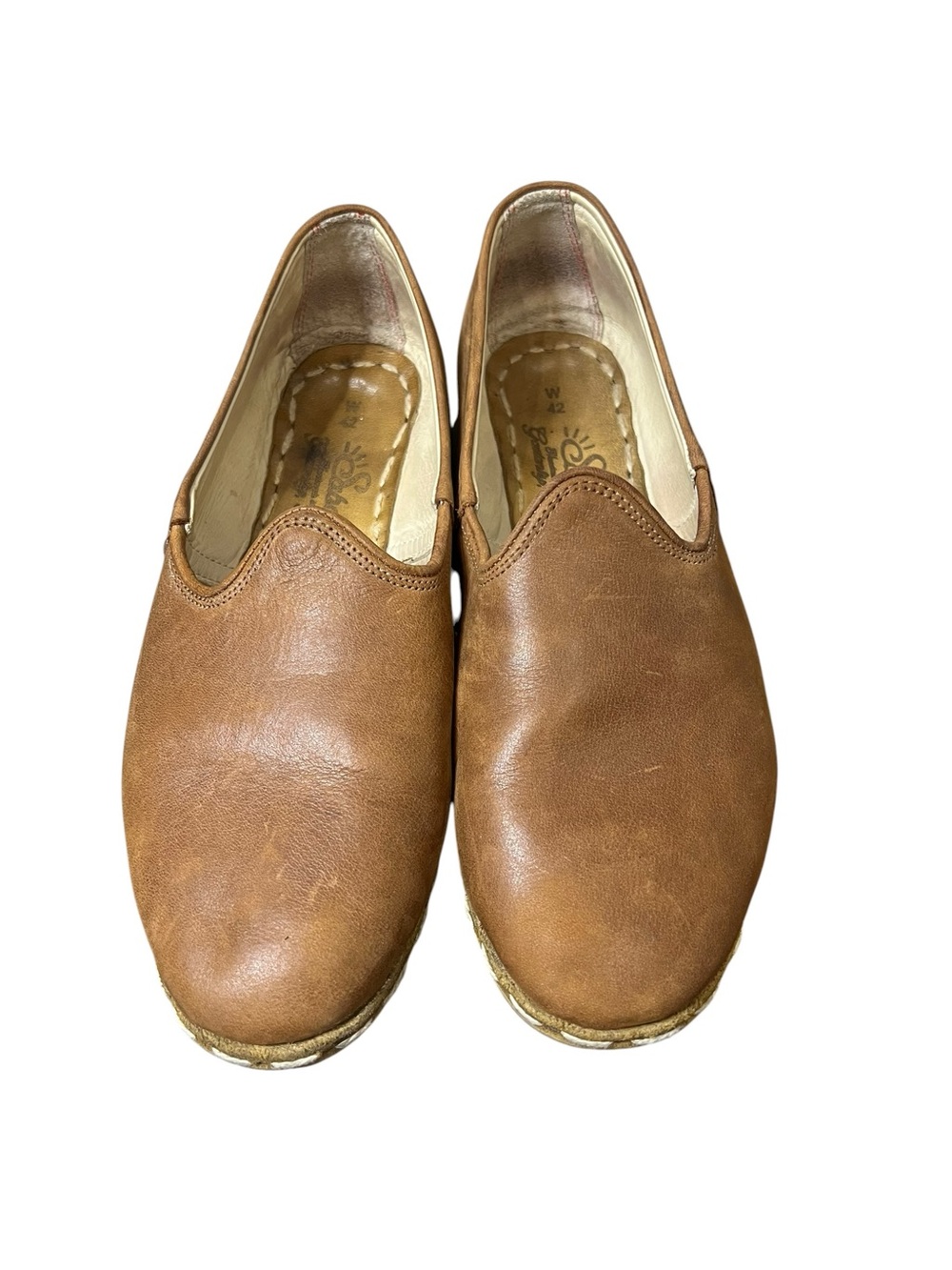 Sabah Tan Slip-On Loafers for Women